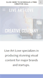 Mobile Screenshot of liveartlove.com